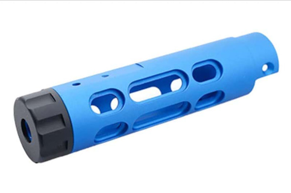 5KU Action Army AAP01 GBB Airsoft Outer Barrel (Type B, Aluminum, Blue)