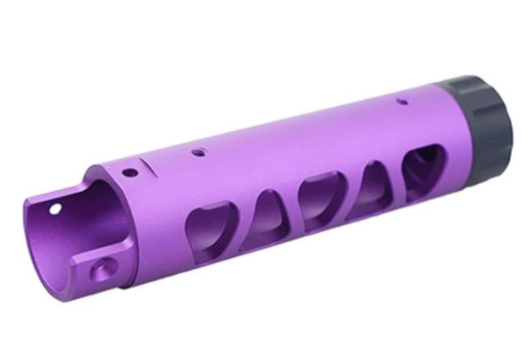 5KU Action Army AAP01 GBB Airsoft Outer Barrel (Type D, Aluminum, Purple)