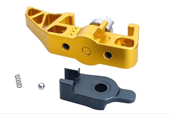 5KU Action Army AAP01 GBB Airsoft Selector Switch Charge Handle (Type 3, Aluminum, Gold)