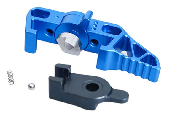 5KU Action Army AAP01 GBB Airsoft Selector Switch Charge Handle (Type 3, Aluminum, Blue)
