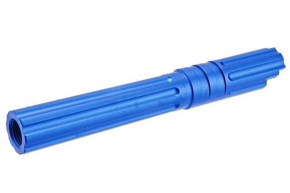 5KU Tokyo Marui Hi Capa 5.1 GBB Outer Barrel (Type 1, M11CW, Aluminum, Blue)