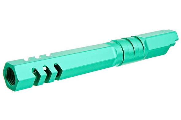 5KU Tokyo Marui Hi Capa 5.1 GBB Outer Barrel (Type 2, M11CW, Aluminum, Green)