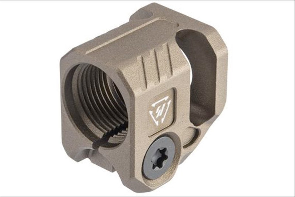 Strike Industries Strike Mico Threaded Comp Airsoft - QUAD (FDE, 14mm CCW)
