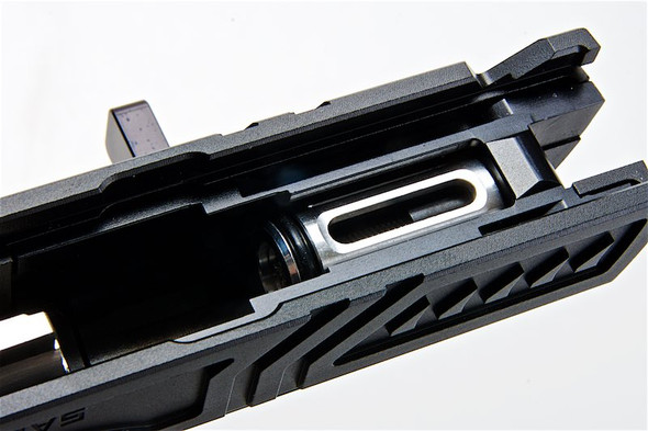 Airsoft Masterpiece Open Slide (Limcat SaberCat) for Tokyo Marui Hi Capa - Black