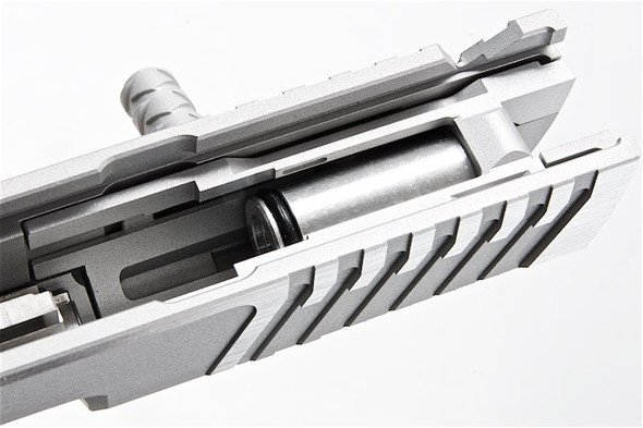 Gunsmith Bros Hi Capa Open Slide Kit (TT Sand Vip) - Silver