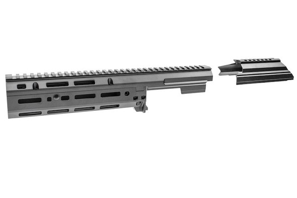 SAG Tokyo Marui AKM AKX GBB P.T.D. RU Ver MK3 Chassis - Cerakote H-146 Graphite BK (by Dynamic Tactical)