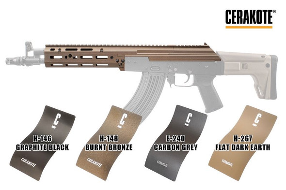 SAG Tokyo Marui AKM AKX GBB P.T.D. RU Ver MK3 Chassis - Cerakote H-267 Magpul FDE (by Dynamic Tactical)