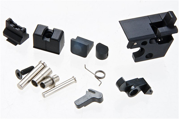 EMG Hi Capa GBB Airsoft SI 2011 Frame Kit (CNC, Black, Licensed by Strike Industries)