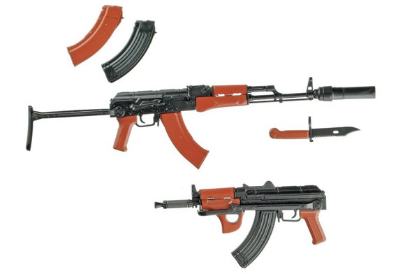 Little Armory TOMYTEC LA079 AKMS & AKMSU Type Mini Gun (1/12 Scale)