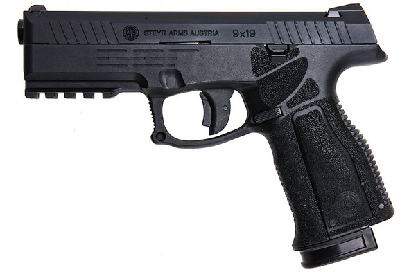 KJ Works STEYR L9A2 CO2 Airsoft Pistol - Black (ASG Licensed)