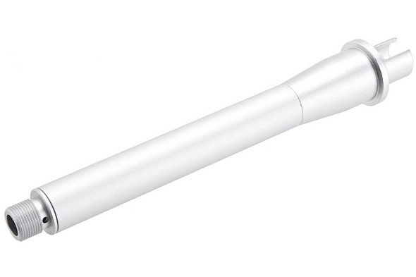 Revanchist Airsoft Tokyo Marui MWS Outer Barrel Set (7.5 inch, Aluminum, Matt Silver)