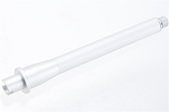 Revanchist Airsoft Tokyo Marui MWS Outer Barrel Set (8.5 inch, Aluminum, Matt Silver)