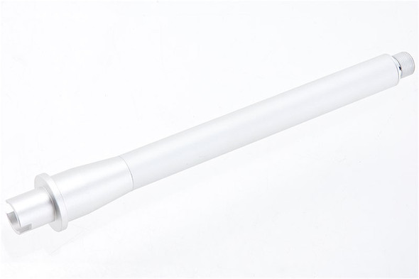 Revanchist Airsoft Tokyo Marui MWS Outer Barrel Set (9.5 inch, Aluminum, Matt Silver)