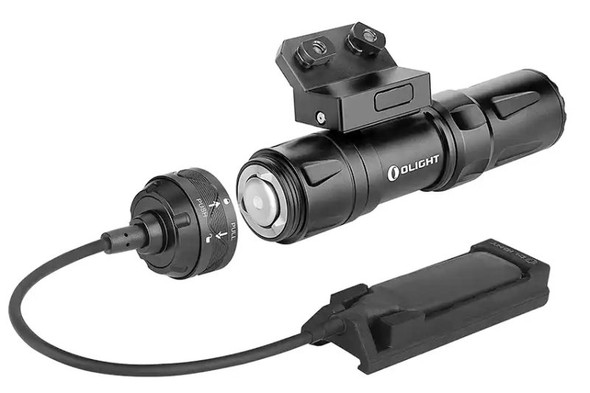 OLIGHT Odin Mini Tactical Flashlight w/ M-Lok Mount & Tail Switch - BK