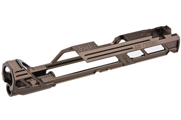 Dr. Black Tokyo Marui Hi Capa 5.1 GBB Slide (Type 901, Aluminum, Tan)