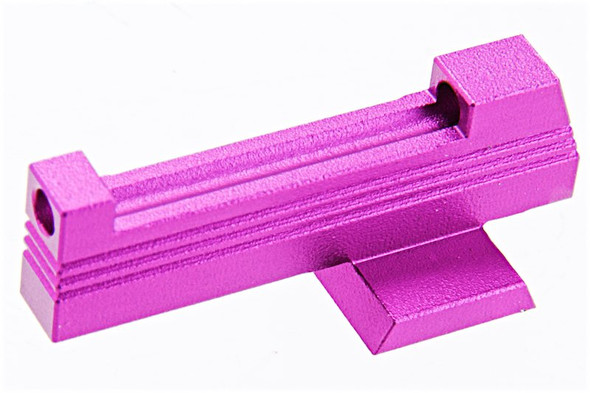 Dr. Black Tokyo Marui Hi Capa Fiber Optic Front Sight (Aluminum, Purple)