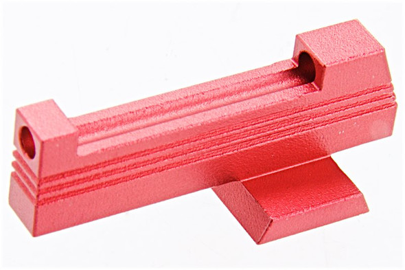 Dr. Black Tokyo Marui Hi Capa Fiber Optic Front Sight (Aluminum, Red)