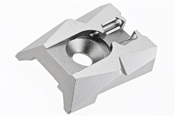 Dr. Black Tokyo Marui Hi Capa 4.3 Fiber Optic Rear Sight (Aluminum, Grey)