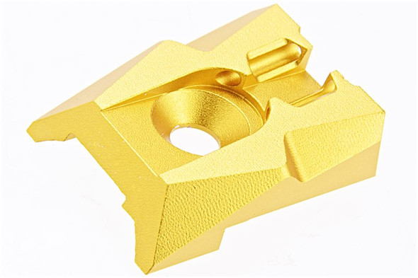 Dr. Black Tokyo Marui Hi Capa 4.3 Fiber Optic Rear Sight (Aluminum, Gold)