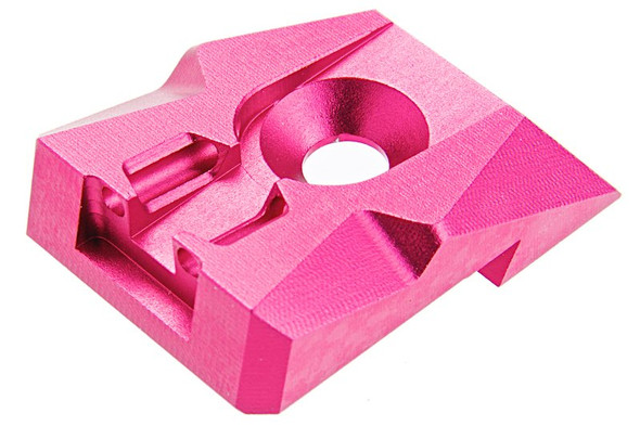 Dr. Black Tokyo Marui Hi Capa 4.3 Fiber Optic Rear Sight (Aluminum, Magenta)