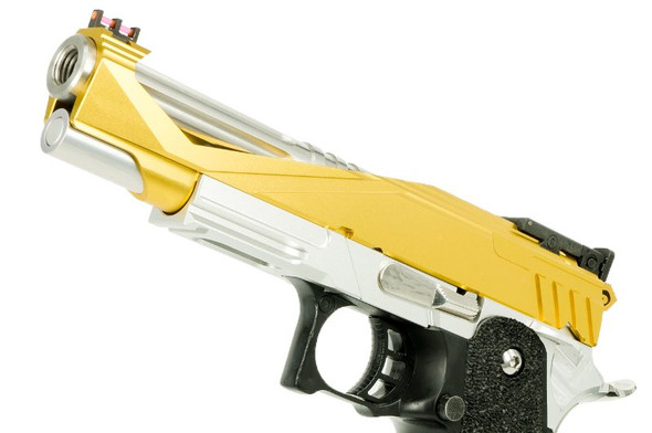 EDGE Hi Capa 5.1 Custom 'STRAT' 3.9 inch Frame - Aluminum, Silver