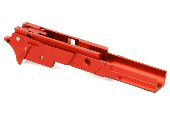 EDGE Hi Capa 5.1 Custom 'STRAT' 3.9 inch Frame - Aluminum, Red
