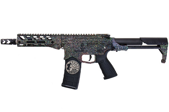 RWA Battle Arms Development SBR Airsoft AEG Rifle (US Airsoft Edition) - Cerakote 80s Bayside