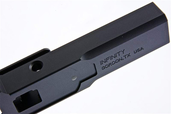 5KU Tokyo Marui Hi Capa GBB Aluminum Frame (3.9 inch Type 2, Infinity) - Black