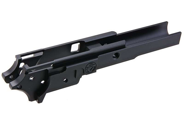 5KU Tokyo Marui Hi Capa GBB Aluminum Frame (3.9 inch Type 1, SV) - Black