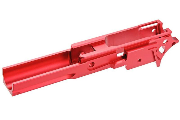 5KU Tokyo Marui Hi Capa GBB Aluminum Frame (3.9 inch Type 3, Blank) - Red