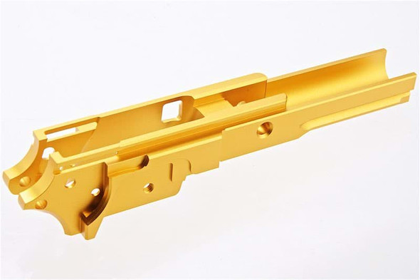 5KU Tokyo Marui Hi Capa GBB Aluminum Frame (3.9 inch Type 3, Blank) - Gold