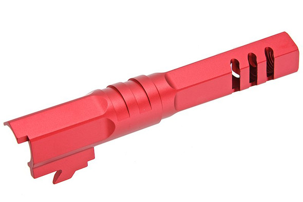 5KU Tokyo Marui Hi Capa 4.3 GBB Outer Barrel (Type 2, M11CW, Aluminum, Red)