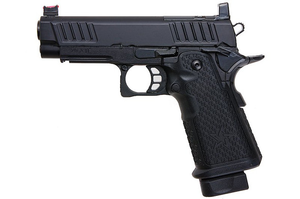 EMG Staccato Licensed C2 Compact 2011 GBB Airsoft Pistol (Model: VIP Grip / Standard / Green Gas)