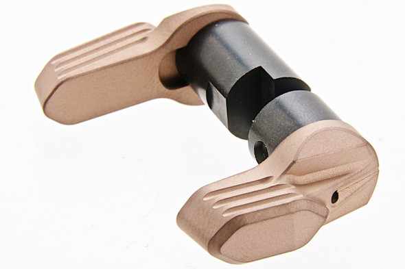 BJ TAC Tokyo Marui MWS GBBR Ambi Safety Selector (R Style, FDE)