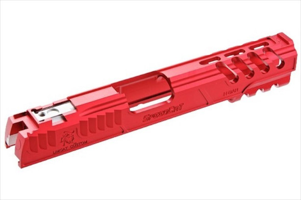 5KU Limcat Speed Cat Aluminum Slide for Tokyo Marui Hi Capa / 1911 GBB Series - Red