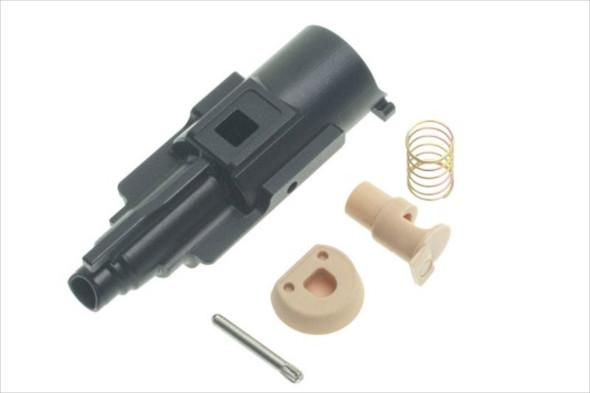 COWCOW Technology Action Army AAP01 GBB Airsoft Nozzle (Aluminum, Black)