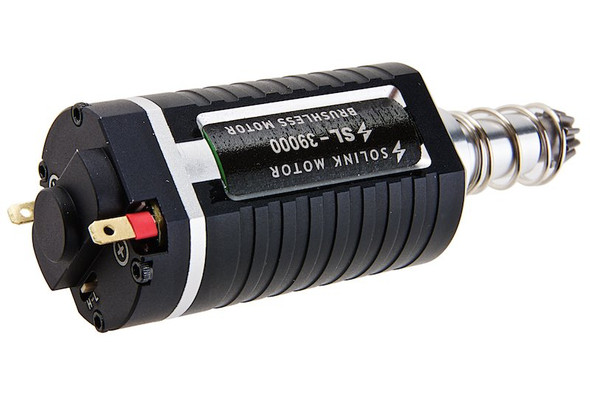 Solink Motor SX-1 High Speed Super Torque Brushless AEG Motor (39000rpm, Black, Long Axle, 11.1V)