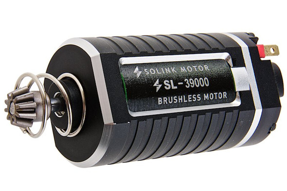 Solink Motor SX-1 High Speed Super Torque Brushless AEG Motor (39000rpm, Black, Short Axle, 11.1V)
