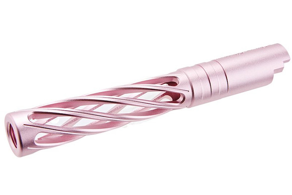 Dr. Black Hi-Capa 5.1 GBB Outer Barrel (Type-Dinging, 6063 Aluminum, Pink)