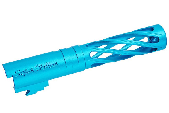 Dr. Black Hi-Capa 4.3 GBB Outer Barrel (Type-Dinging, 6063 Aluminum, Aqua)