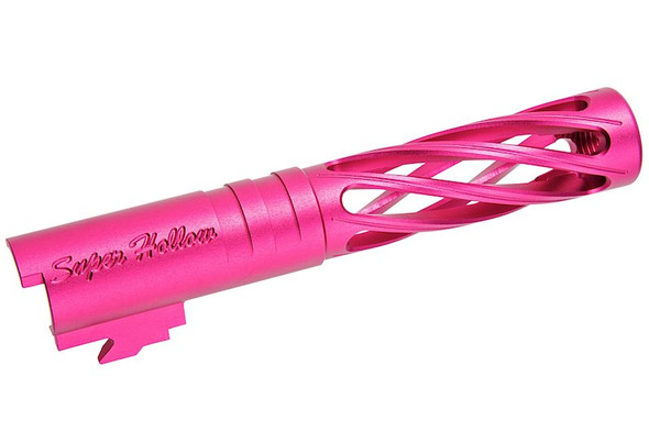Dr. Black Hi-Capa 4.3 GBB Outer Barrel (Type-Dinging, 6063 Aluminum, Magenta)