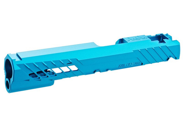 Dr. Black Tokyo Marui Hi Capa 5.1 GBB Slide (Type 300R, Aluminum, Aqua) - with Marking