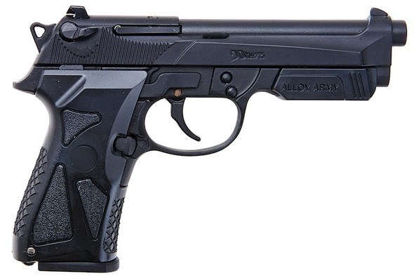 Blackcat Airsoft 1/2 Scale High Precision Mini Gun Beretta 90-Two - Black