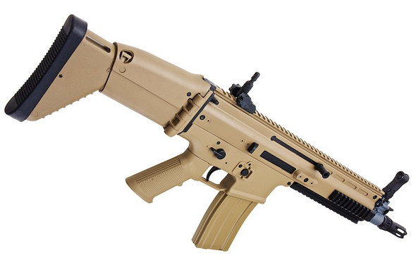 Cybergun FN SCAR-L Airsoft AEG Rifle - TAN (ABS Version, CM067) - by CYMA