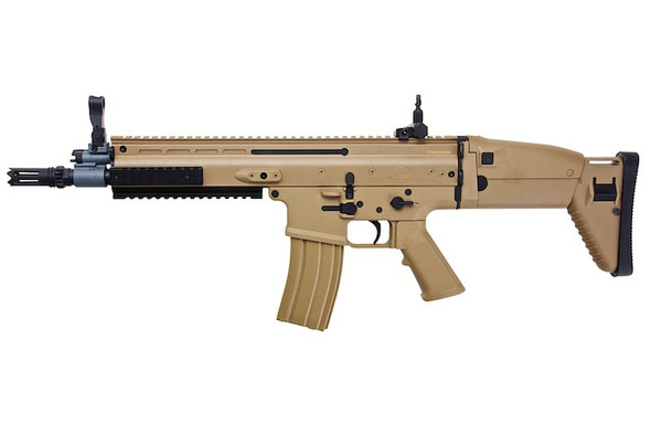 Cybergun FN SCAR-L Airsoft AEG Rifle - TAN (ABS Version, CM067) - by CYMA
