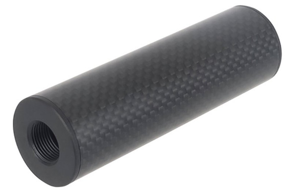 Laylax MODE-2 Carbon Fiber FAT Silencer (14mm CCW, L: 100mm)