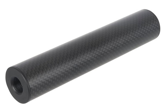 Laylax MODE-2 Carbon Fiber FAT Silencer (14mm CCW, L: 150mm)