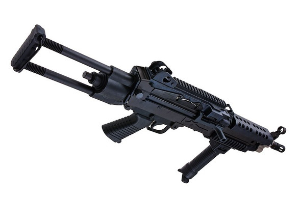 A&K M249K Airsoft LMG AEG - Lightweight Version