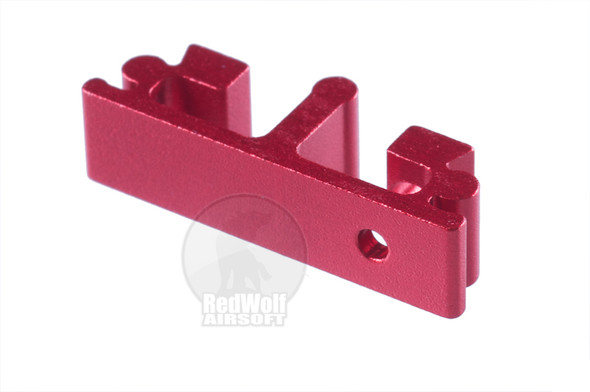 Airsoft Surgeon Tokyo Marui Hi Capa GBB Airsoft SV Trigger Front Part - Type 6 (Red)