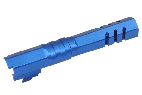 5KU Tokyo Marui Hi Capa 4.3 GBB Outer Barrel (Type 2, M11CW, Aluminum, Blue)